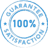 Image of We belive in 100% satisfaction 100% of the time! Contact us if you're not happy.